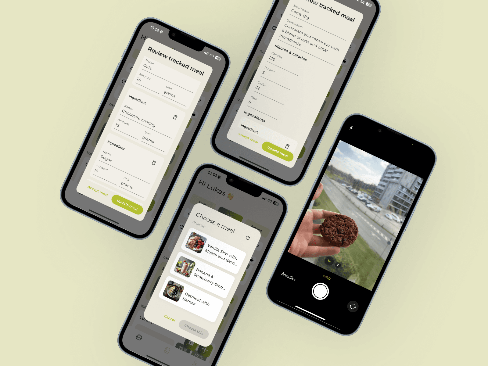 Fodbold-specifik ernæringstracking gjort enkel med AI og stab-integration.
